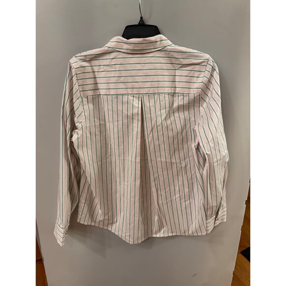 L'AGENCE Ellery Long-Sleeve Blouse - Pink, Size Medium - Picture 4 of 4